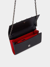 Christian Louboutin Paloma Black Leather Clutch