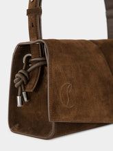 Christian Louboutin Baggy Small Cosme Suede Shoulder Bag