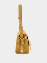 Christian Louboutin Baggy Small Cosme Suede Shoulder Bag