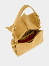 Christian Louboutin Baggy Small Cosme Suede Shoulder Bag