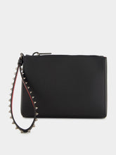 Christian Louboutin Cabata Soft Empire Mini Pouch in Black Calf Leather