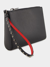 Christian Louboutin Cabata Soft Empire Mini Pouch in Black Calf Leather