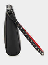 Christian Louboutin Cabata Soft Empire Mini Pouch in Black Calf Leather