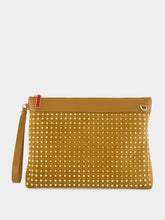 Christian Louboutin Rhea Funky Pouch with Gold Spikes