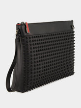 Christian Louboutin Black Funky Pouch with Spikes