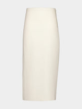 Gabriela Hearst Ivory Circe Knit Maxi Skirt