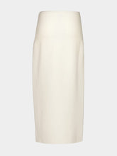 Gabriela Hearst Ivory Circe Knit Maxi Skirt