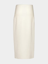 Gabriela Hearst Ivory Circe Knit Maxi Skirt