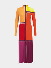 Gabriela Hearst Apollonis Multi-Color Knit Maxi Dress