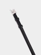 Courrèges Black AC Naplack Leather Belt