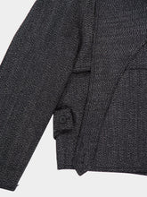 Courrèges Oblique Caviar Wool Short Coat