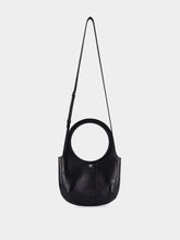 Courrèges Black Naplack Leather Holy Bag