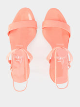 Christian Louboutin Grapefruit Miss Z 80 Open Toe Sandals