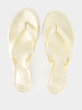 Christian Louboutin Platine Miss Z Thong Sandals