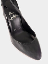 Christian Louboutin Black Fannylove 100 Slingback Pumps