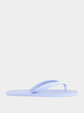Christian Louboutin Pastel Blue Rubber Thongs