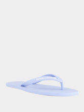 Christian Louboutin Pastel Blue Rubber Thongs