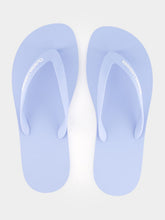 Christian Louboutin Pastel Blue Rubber Thongs