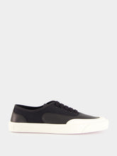 Christian Louboutin Black Tactical Skate Leather Sneakers