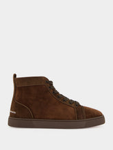 Christian Louboutin Cosme Louis Canopy High-Top Suede Sneakers