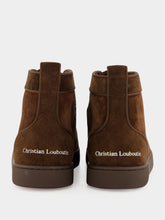 Christian Louboutin Cosme Louis Canopy High-Top Suede Sneakers