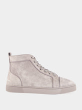 Christian Louboutin Phantom Grey Louis Canopy High-Top Sneakers
