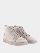 Christian Louboutin Phantom Grey Louis Canopy High-Top Sneakers