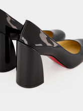 Christian Louboutin Black Patent Leather Miss Jane 85 Pumps