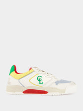 Christian Louboutin White Multicolour Leather Bsktball 1 RetroSneakers