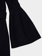 Gabriela Hearst Black Shandon Wool Tunic Blouse