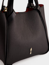 Christian Louboutin Black Bettina Mini Grained Leather Tote Bag