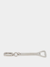 Christian Louboutin Silver Metal Bottle Opener Keyring