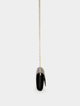 Christian Louboutin Black Bettina Lamb Nappa Leather Wallet on Chain