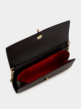 Christian Louboutin Black Bettina Lamb Nappa Leather Wallet on Chain
