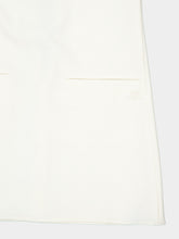 Courrèges Heritage White Twist Mockneck Mini Dress