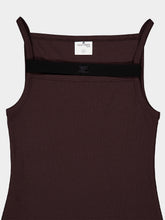 Courrèges Burnt Red and Black 90