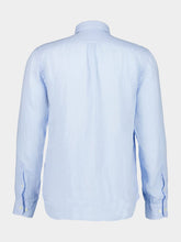 120% Lino Aquatic Long-Sleeve Regular Fit Linen Shirt