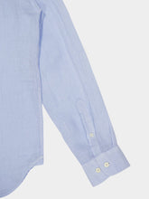 120% Lino Aquatic Long-Sleeve Regular Fit Linen Shirt