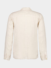 120% Lino Safari Soft Fade Linen Shirt with Pockets