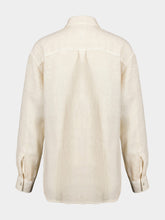 120% Lino Safari Soft Fade Long Sleeve Shirt with Front Pocket