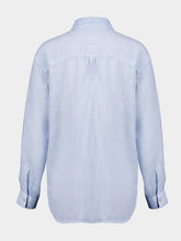 120% Lino Sea Soft Fade Long Sleeve Shirt with Front Pocket