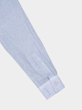 120% Lino Sea Soft Fade Long Sleeve Shirt with Front Pocket