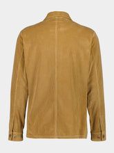 120% Lino Caramel Cotton Buttoned Jacket