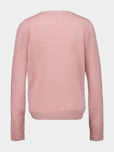 120% Lino Cipria Pink Cashmere Blend Sweater