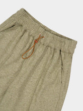 120% Lino Pistache Green Wool and Cashmere Wide-Leg Trousers