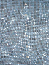 Rabanne Sky Blue Aluminium Strap Maxi Dress