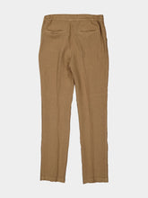 120% Lino Savana Beige Linen Drawstring Trousers