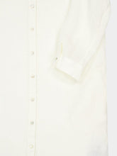 120% Lino Butter Linen Maxi Shirt Dress