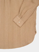 120% Lino Nut Textured Viscose Blend Shirt