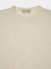 120% Lino Natural Wool Crew-Neck Jumper